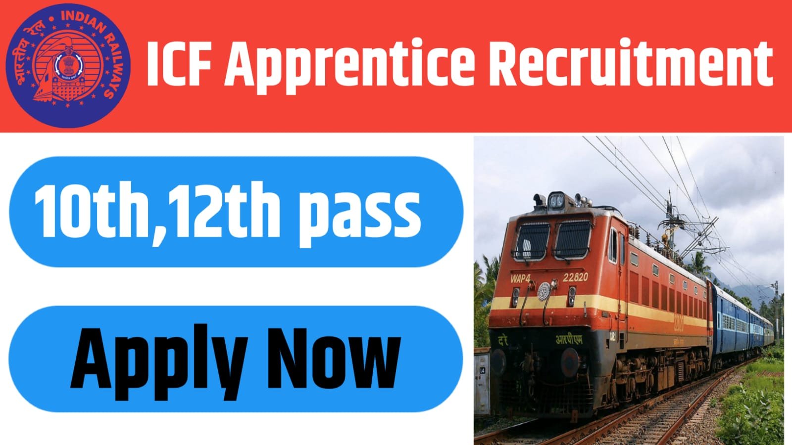 ICF Railway Recruitment 2024